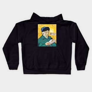 Van Gogh ear in sale Kids Hoodie